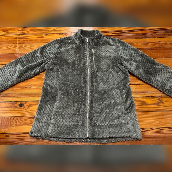 Calvin Klein | Plush Fleece Zip Up | Like New | Women's Large - Picture 2 of 6
